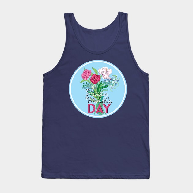 Happy women's day, 8th March Tank Top by IngaDesign